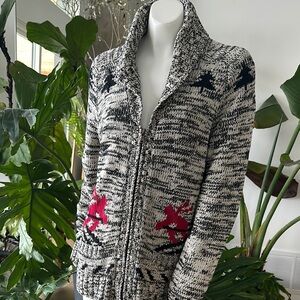 Lauren- Ralph Lauren Active Cozy Knit Zip-Up Cardigan